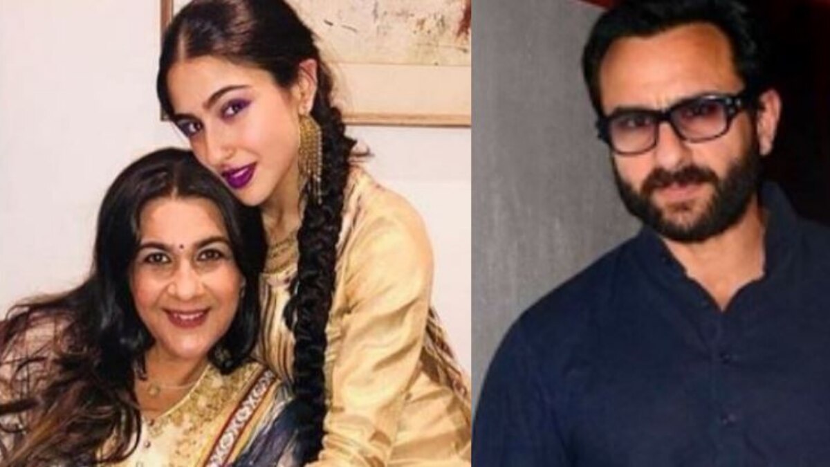 Saif Ali Khan And Amrita Singh Cheer For Sara On Her