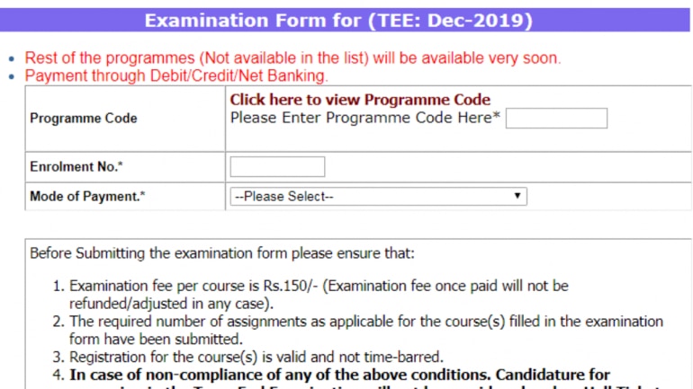 Ignou assignment submission online 2021 image