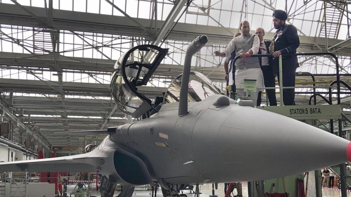 Iaf Gets First Rafale Fighter Jet From France