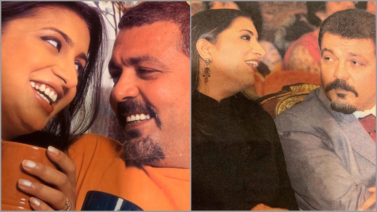 Smriti Irani wishes hubby Zubin happy birthday with adorable post. His reply is even better