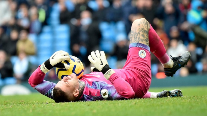 Premier League Manchester City goalkeeper Ederson out of
