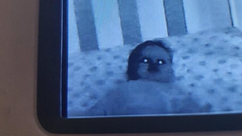 Parent Finds Spooky Photo Of Baby On Video Monitor Pic Goes Viral Twitter Has The Best Replies Trending News News Parent Finds Spooky Photo Of Baby On Video Monitor Pic Goes Viral Twitter Has The Best Replies Trending News News
