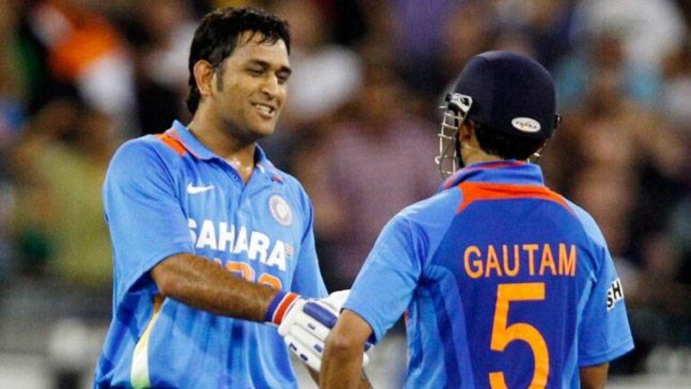 Gautam Gambhir reveals how MS Dhoni denied him his hundred in ...
