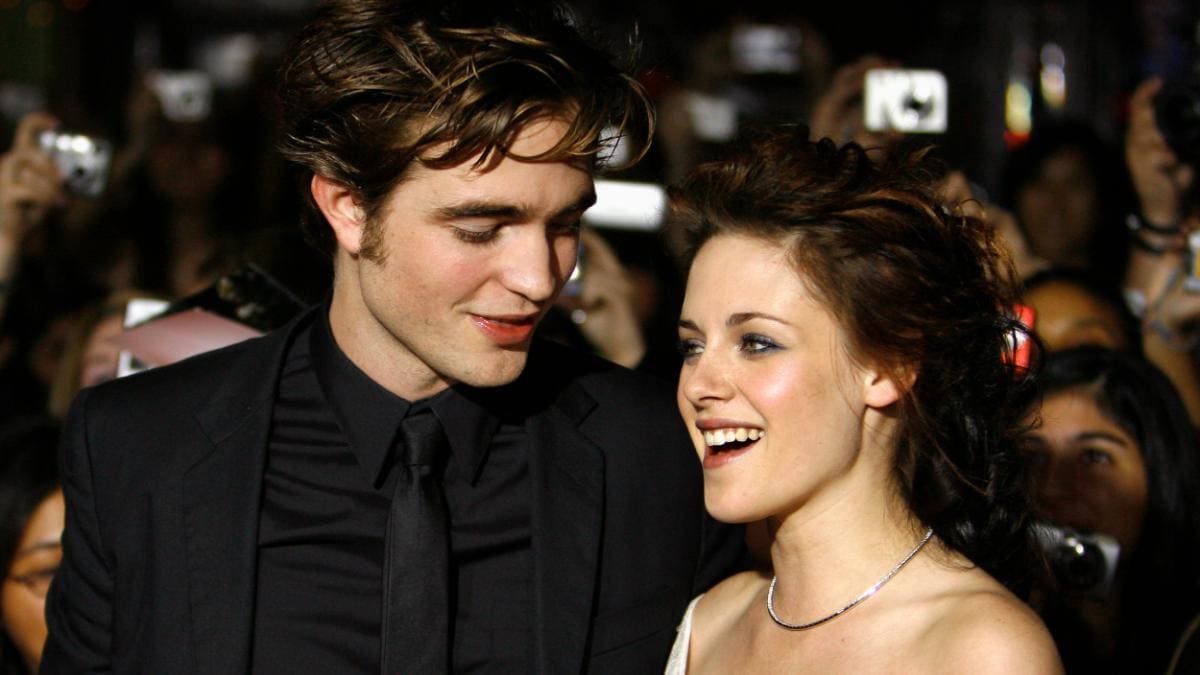 Robert Pattinson and Kristen Stewart