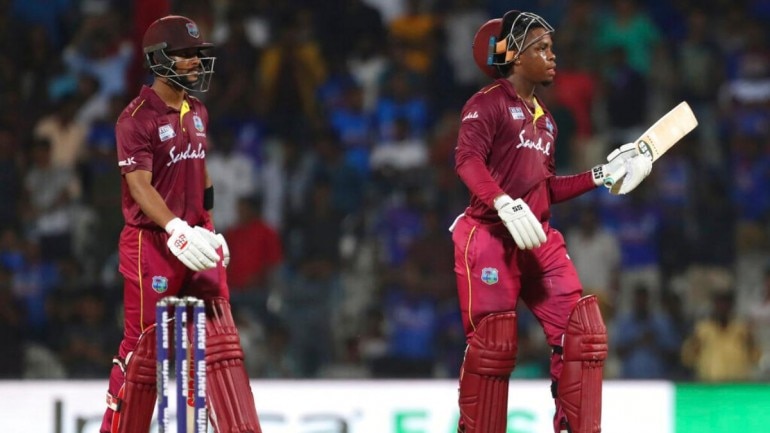 Shimron Hetmyer made batting look easy: Shai Hope after WI crush India in Chennai Shimron Hetmyer top-scored with 139 runs off 106 balls with the help of 11 boundaries and 7 sixes (AP Photo)