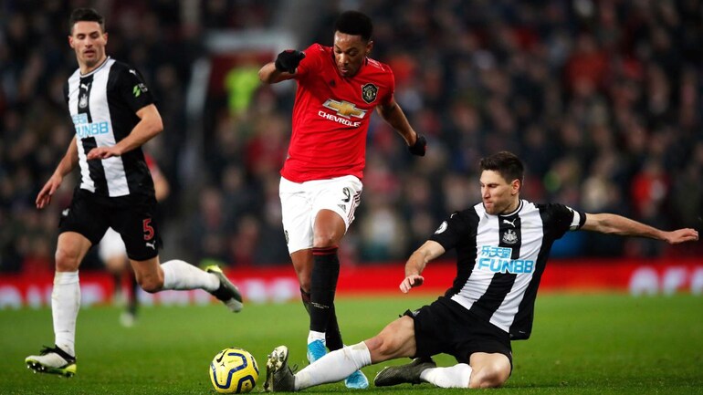 Premier League Martial Scores Twice As United Crush Newcastle Sports News