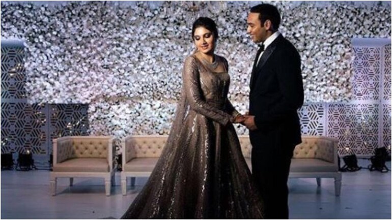 Sania Mirza S Sister Anam Glitters At Wedding Reception With Husband Asaduddin In Hyderabad Inside Pics Lifestyle News