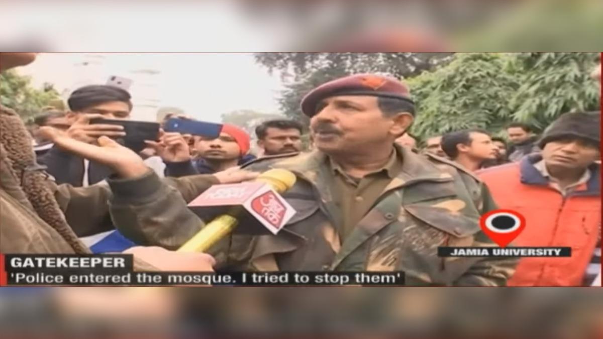 Jamia ground report: Police entered mosque, beat up imam and me, claims former armyman