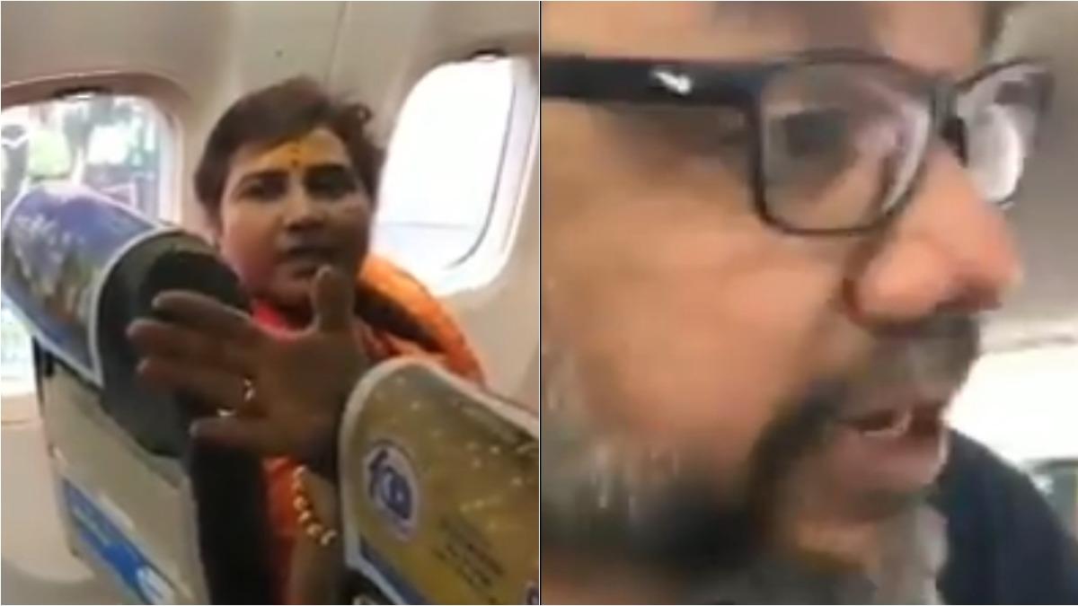 "Your job is not to trouble us": Irate passengers slam BJP MP Pragya Thakur for delaying flight | WATCH