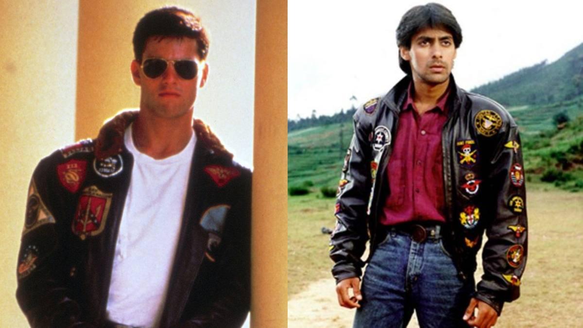 Tuesday Trivia: Tom Cruise in Top Gun inspired Salman Khan's iconic look in Maine Pyar Kiya 