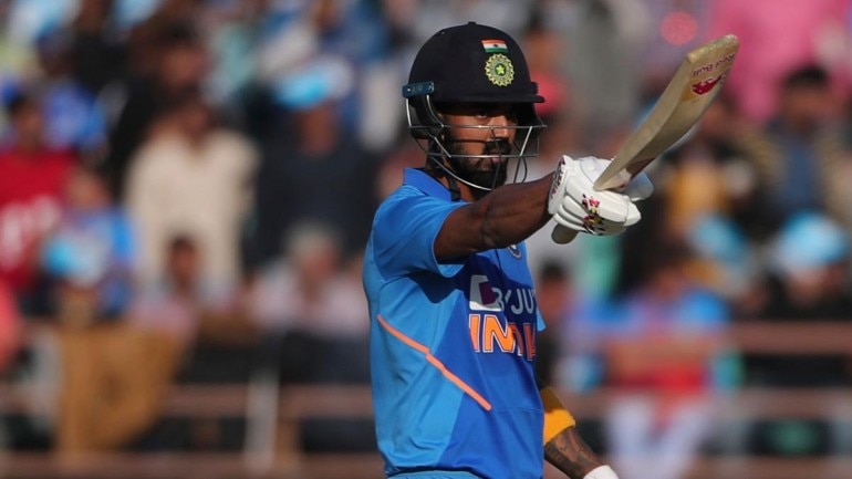 KL Rahul scored 80 in Rajkot ODI vs Australia. (AP Photo) KL Rahul scored 80 in Rajkot ODI vs Australia. (AP Photo)