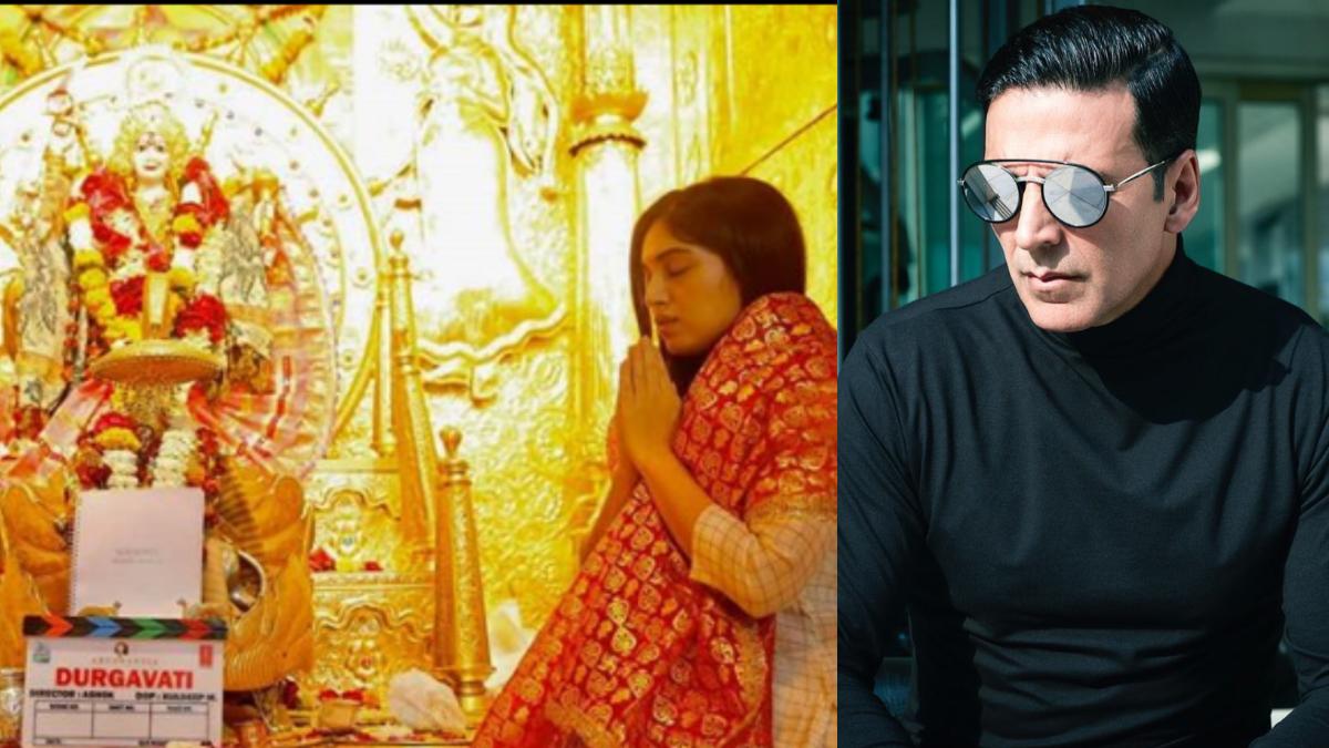 Durgavati shoot begins: Akshay Kumar and Bhumi Pednekar share pic from mohurat - Movies News