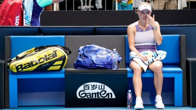 Australian Open: Tearful Caroline Wozniacki heads into retirement after 3rd round defeat