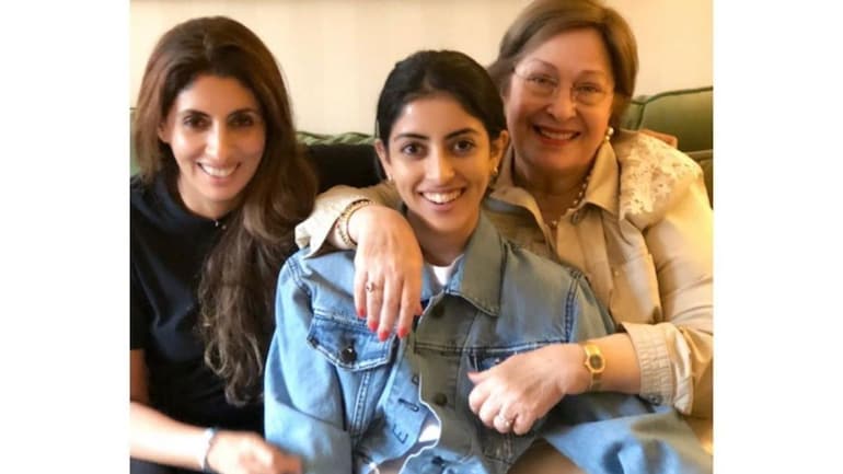 Image result for ritu nanda and family