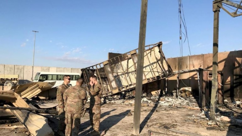 US troops describe 'miraculous' escape at Iraqi base attacked by Iran