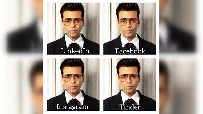Karan Johar Gives A New Twist To Linkedin Facebook Instagram Tinder Meme Challenge Lifestyle News Karan Johar Gives A New Twist To Linkedin Facebook Instagram Tinder Meme Challenge Lifestyle News