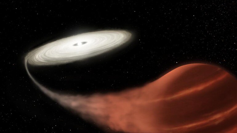 Kepler's luck by chance: Nasa's exoplanet hunter spots a vampire star system's super-outburst Kepler's luck by chance: Nasa's exoplanet hunter spots a vampire star system's super-outburst