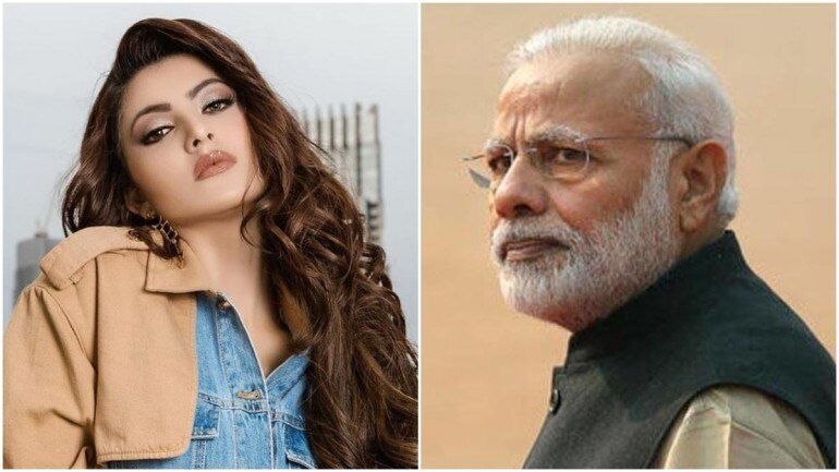 Urvashi Rautela copies PM Modi's tweet Urvashi Rautela copies PM Modi's tweet