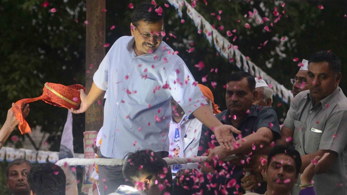 AAPquake in Delhi: Kejriwal's third sweep shows bijli-paani in Aam Aadmi heart