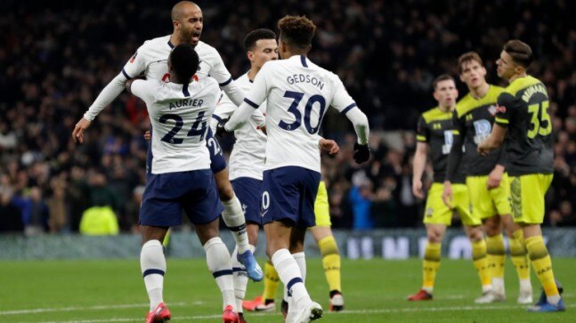 Son Heung-min clinches Tottenham's 3-2 win over Southampton in FA Cup