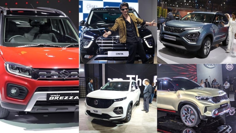 Top 5 Upcoming Suvs New Hyundai Creta Vitara Brezza Facelift Tata Gravitas Kia Sonet Mg Hector Plus Auto News