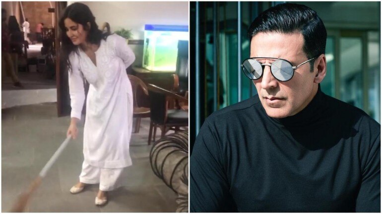 Katrina Kaif and Akshay Kumar. Katrina Kaif and Akshay Kumar.