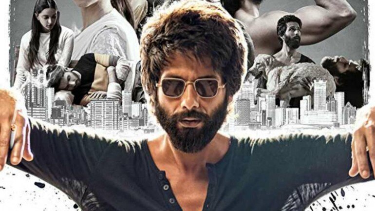 Shahid Kapoor in the official poster of Kabir Singh.