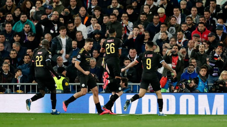 Champions League Manchester City Win At Real Madrid Shock Defeat For Juventus Vs Lyon Sports News