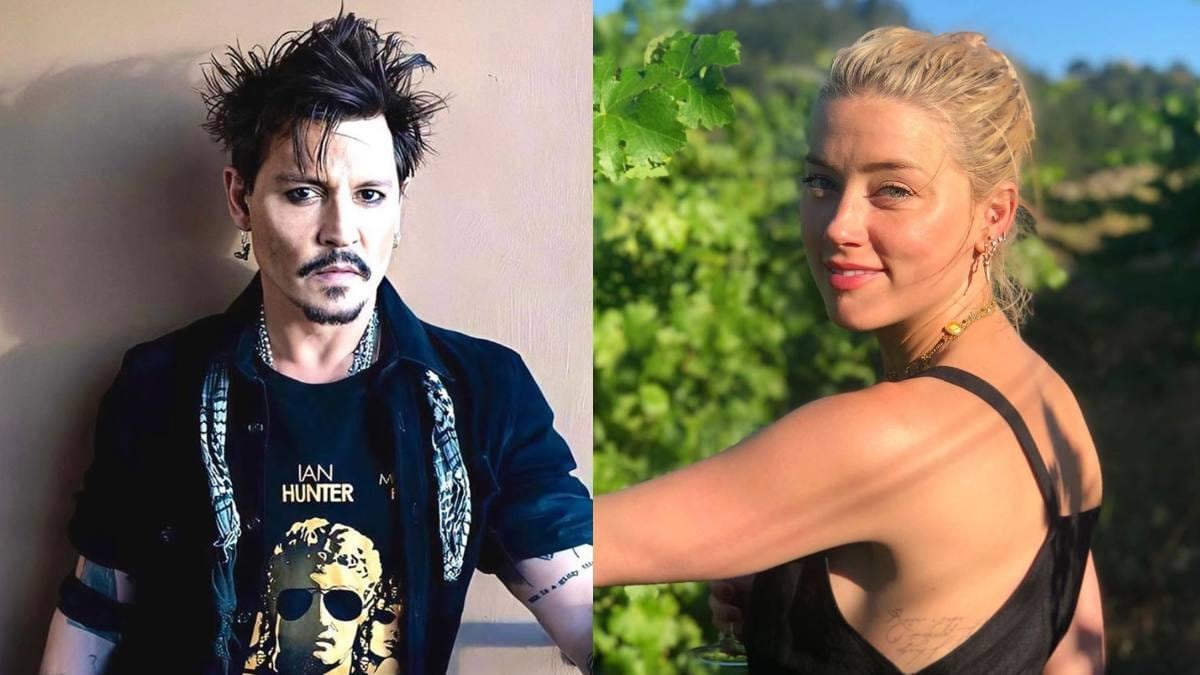 Amber Heard admits to hitting Johnny Depp in leaked audio tape - India Today