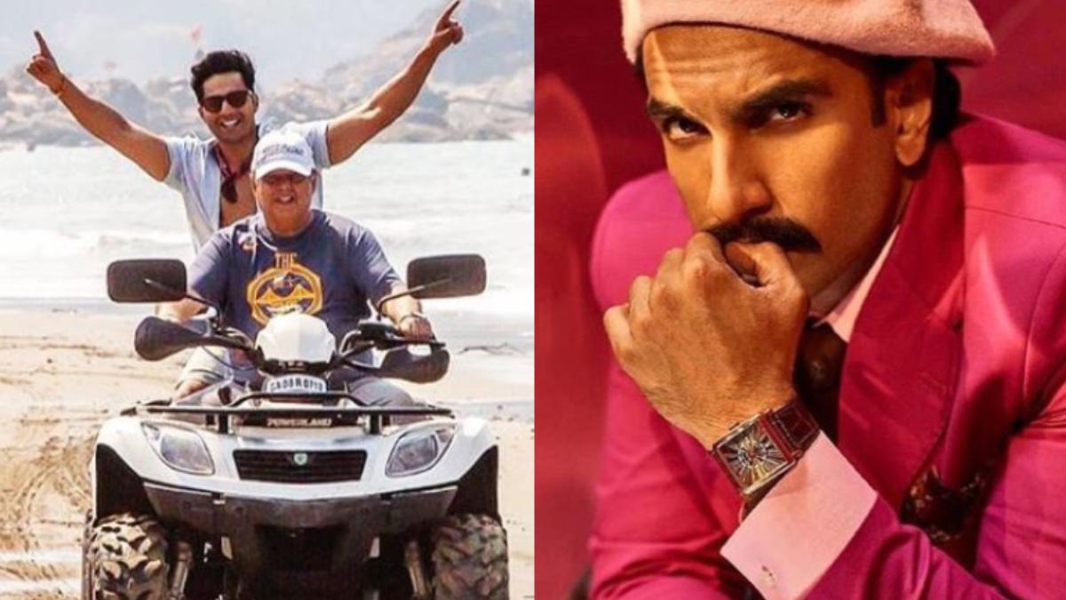 Varun and David Dhawan are doing all things Goa on Coolie No 1 shoot. Ranveer Singh approves