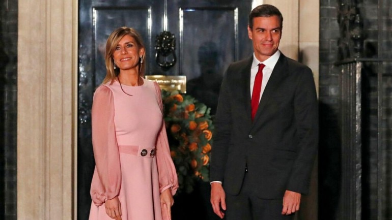 Image result for Wife of Spanish Prime Minister tests positive for Coronavirus , photos