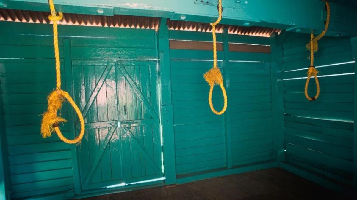 How a hanging  takes place at an Indian jail  India News