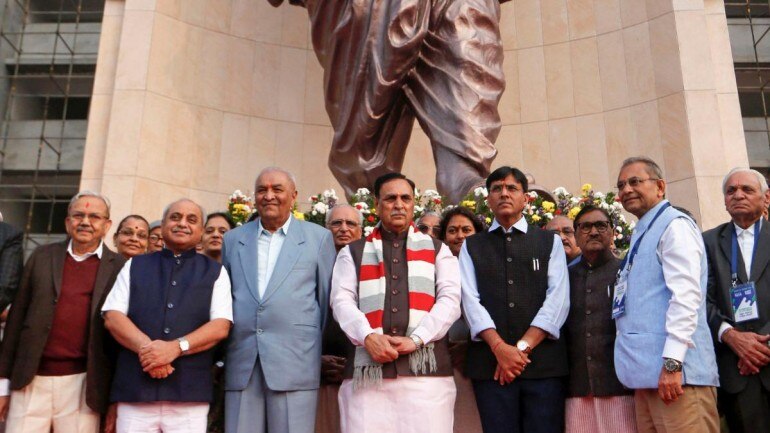 A file photo of the Vijay Rupani cabinet in Gujarat