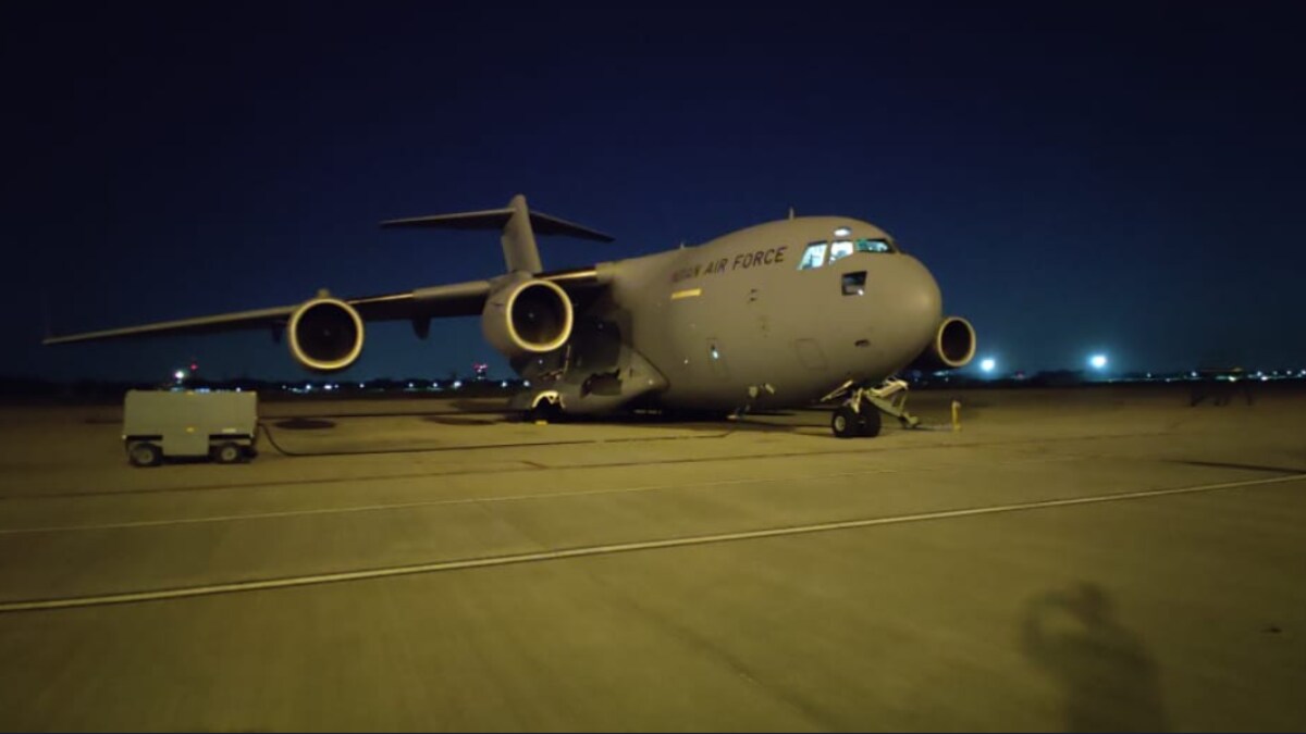 Coronavirus: IAF's C-17 Globemaster takes flight from Hindon airport to evacuate Indians from Iran - India News