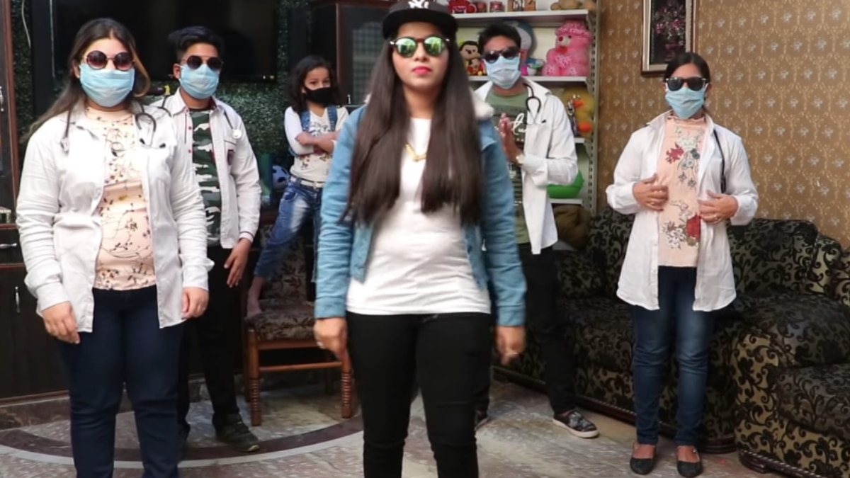 Dhinchak Pooja tells you Kaise Na Hoga Corona in new song. This is all you need to stay at home