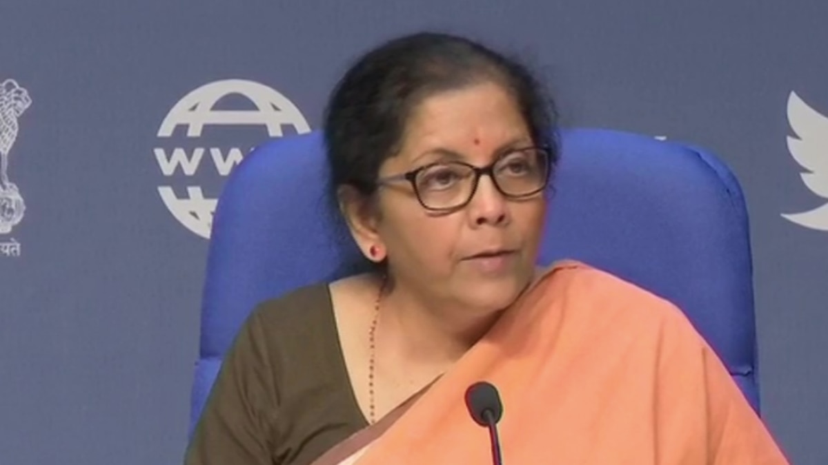 Coronavirus in India FM Nirmala Sitharaman announces economic relief