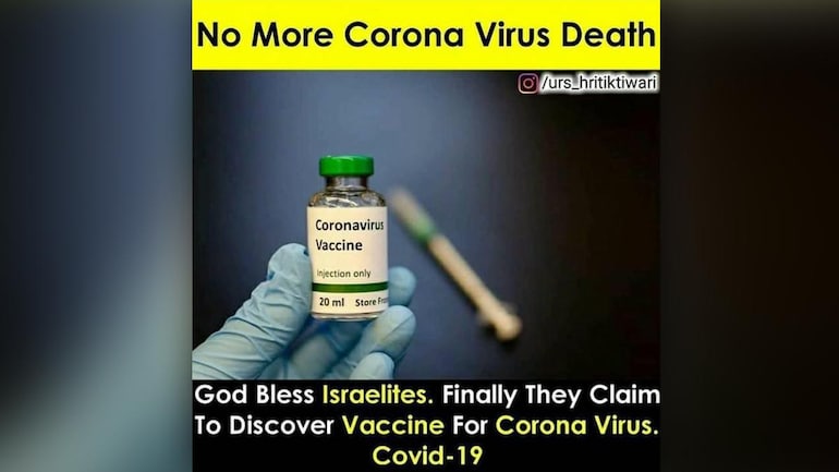 Fact Check Take This Novel Coronavirus Vaccine Claim With A Pinch Of Salt Fact Check News