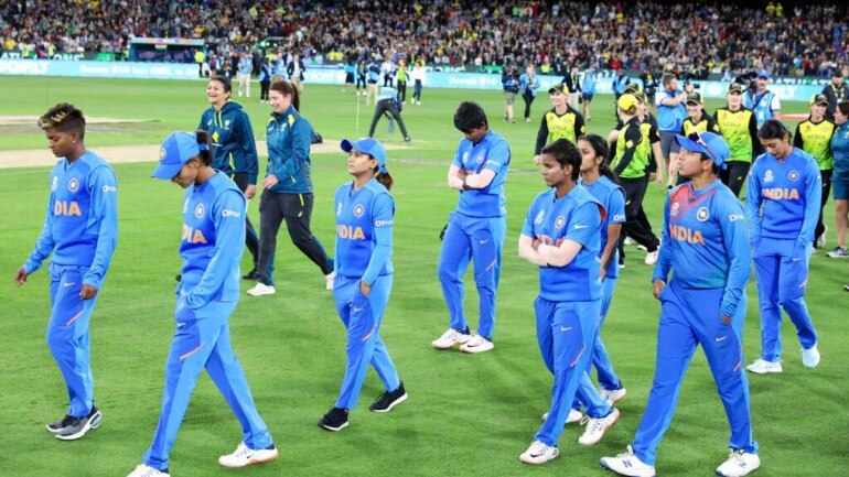 भारत की महिला क्रिकेट टीम भारत को रविवार (एपी फोटो) में एकतरफा महिला टी 20 विश्व कप के फाइनल में 85 रनों की जोरदार टक्कर दी गई।