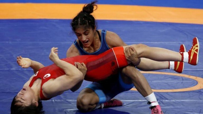विनेश फोगट कई भारतीय एथलीटों ने टोक्यो गेम्स (रॉयटर्स फोटो) की बर्थ को सील कर दिया है