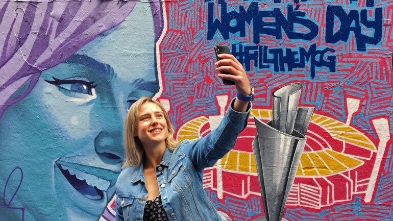 ICC Women's Cricketer of the Year Ellyse Perry. (Reuters Photo)