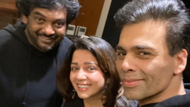 Puri Jagannadh, Charmme Kaur and Karan Johar