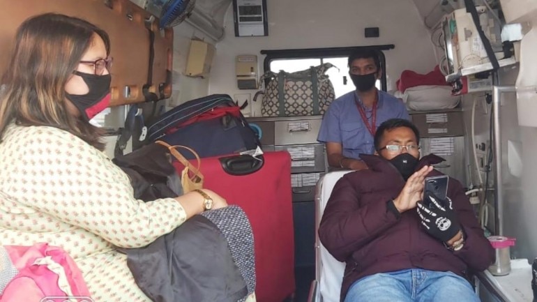Dingko Singh Dingko Singh was flown in from Imphal for cancer treatment (BFI Photo)