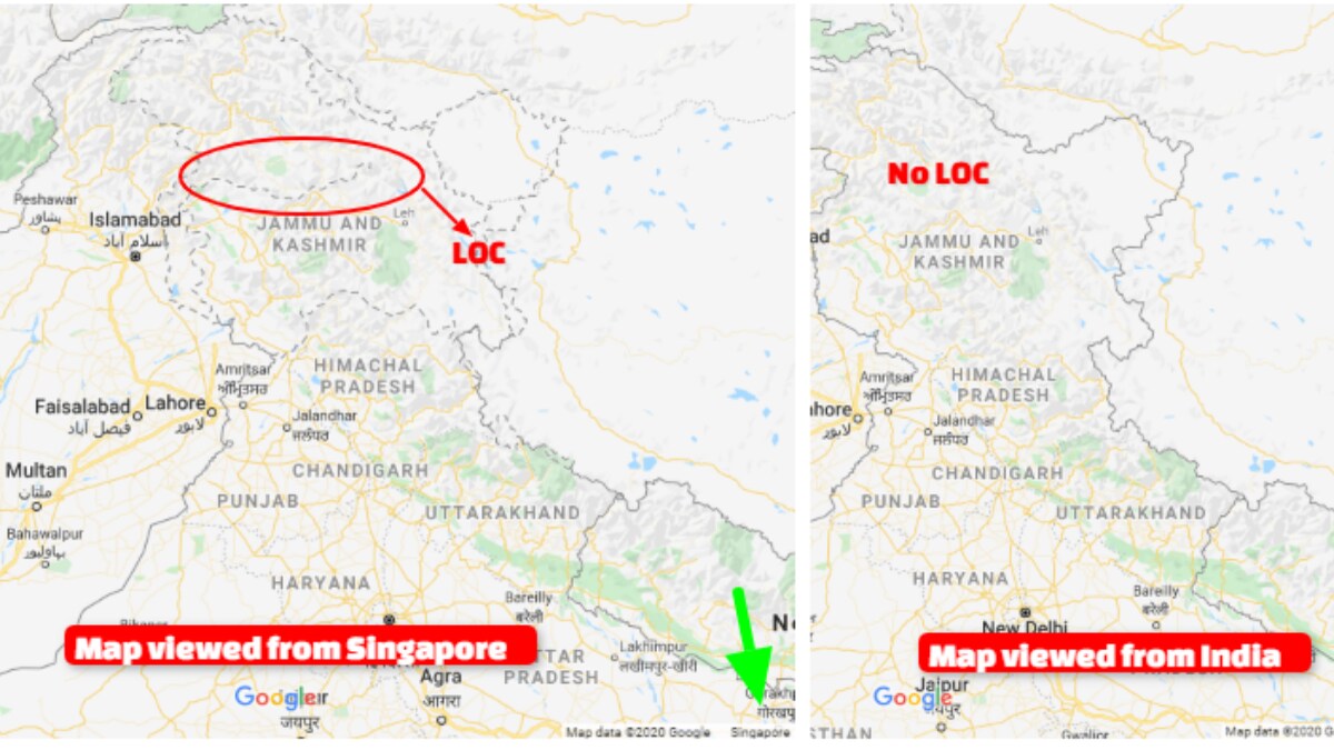 google has removed loc from india s map