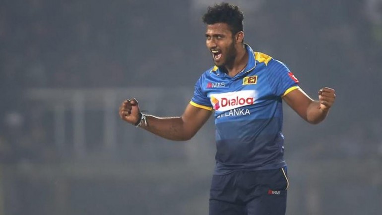 Shehan Madushanka arrested for possessing drugs. sri lanka pcer detained for carrying heroin, sri lanka cricketer heroin drugs, covid-19 lockdown Shehan Madushanka (Twitter Image)