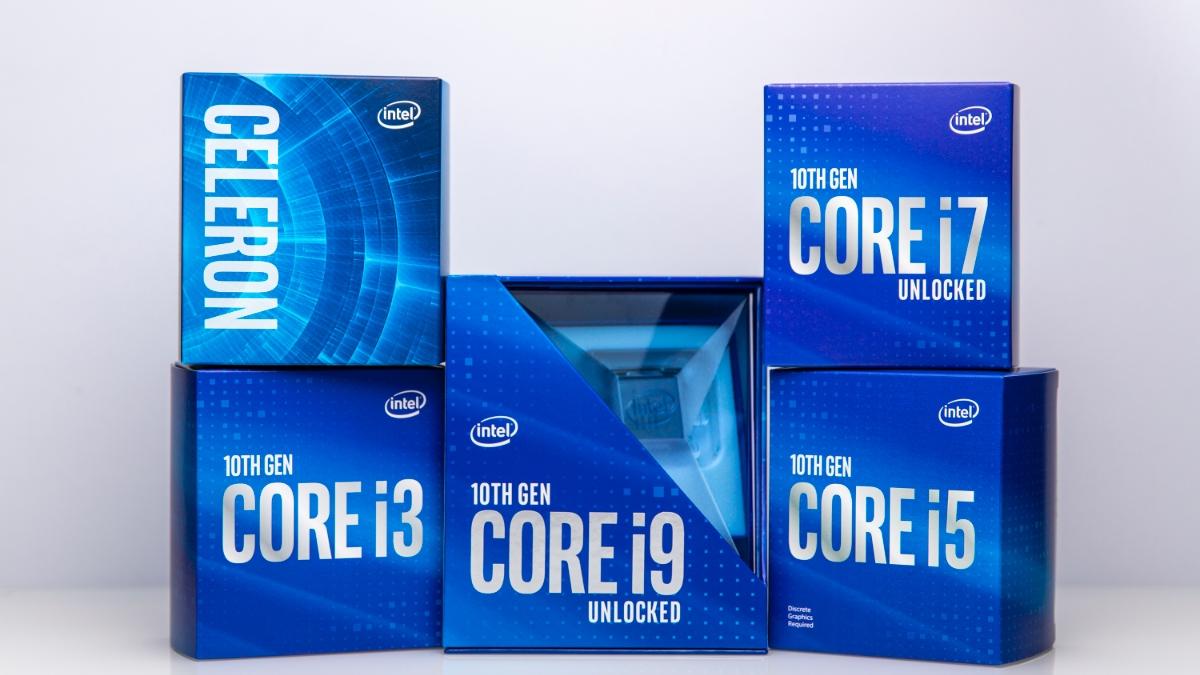 Intel 10th-generation Comet Lake PC processors announced