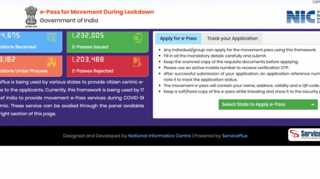 Lockdown 4 0 How To Get E Pass For Interstate Travel Information News
