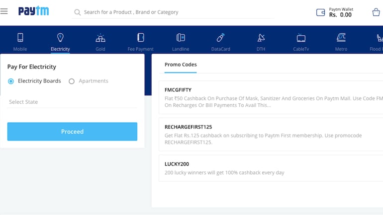 How To Make Electricity Bill Payment Online At Paytm Step By Step Guide Information News