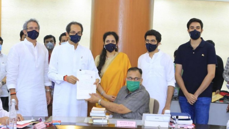 Maharashtra CM Uddhav Thackeray files nomination for MLC polls ...