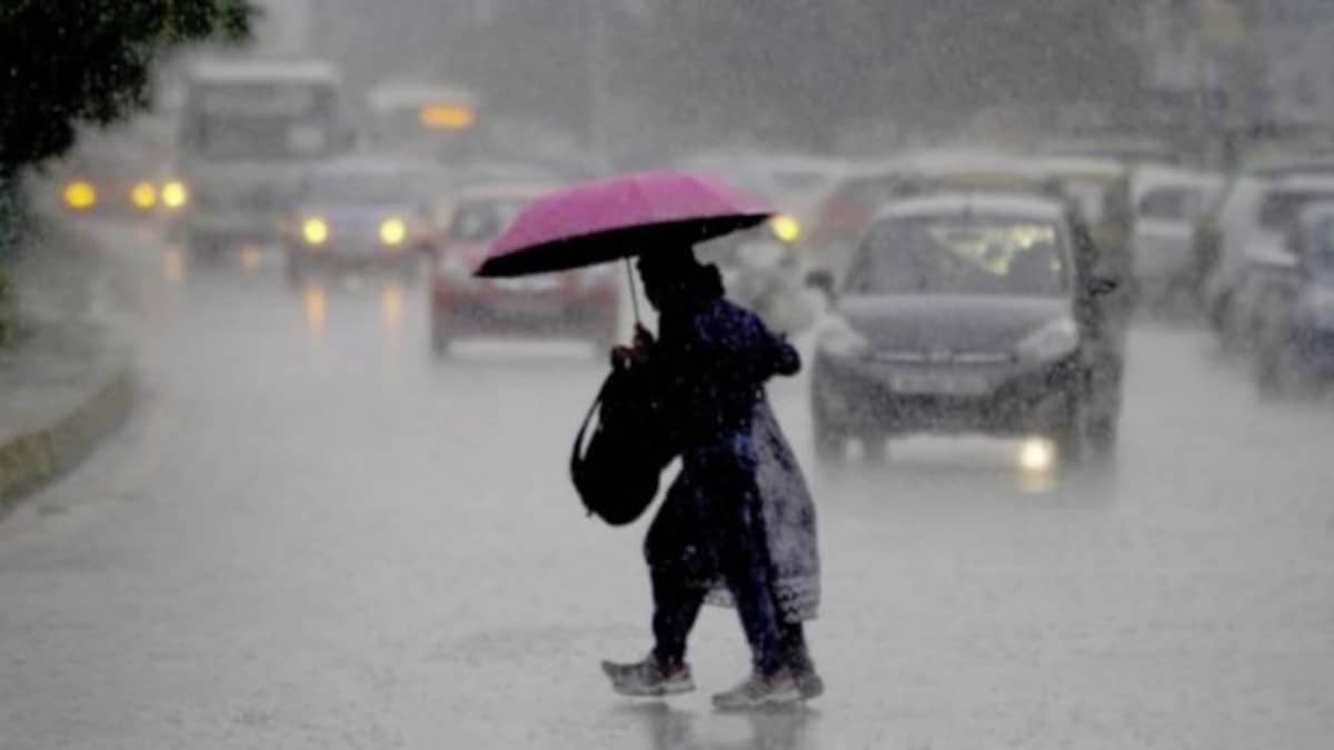 heavy rains hail storm lash delhi ncr india news