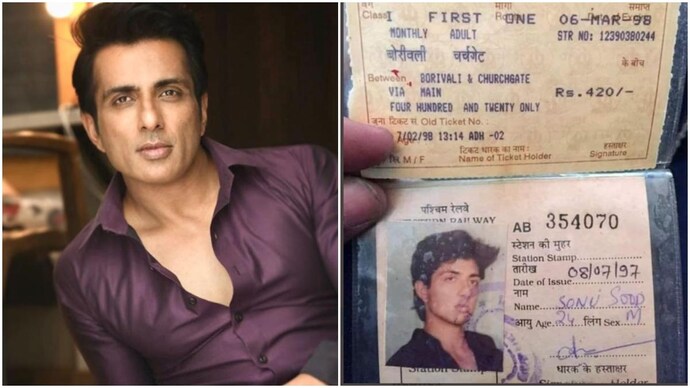 Sonu Sood fan shares photo of his old Mumbai train pass. Safar abhi bhi jaari hai, says actor